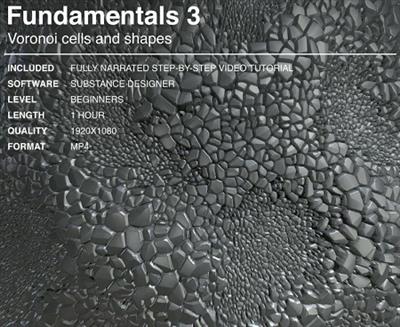 Gumroad   Substance Fundamentals Part 3: Voronoi Cells and Shapes   Daniel Thiger