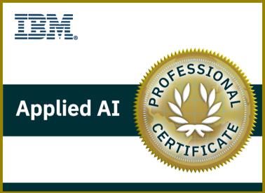 Coursera   IBM Applied AI Professional Certificate by IBM
