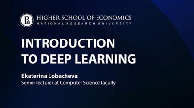Coursera   Introduction to Deep Learning (Higher School of Economics)