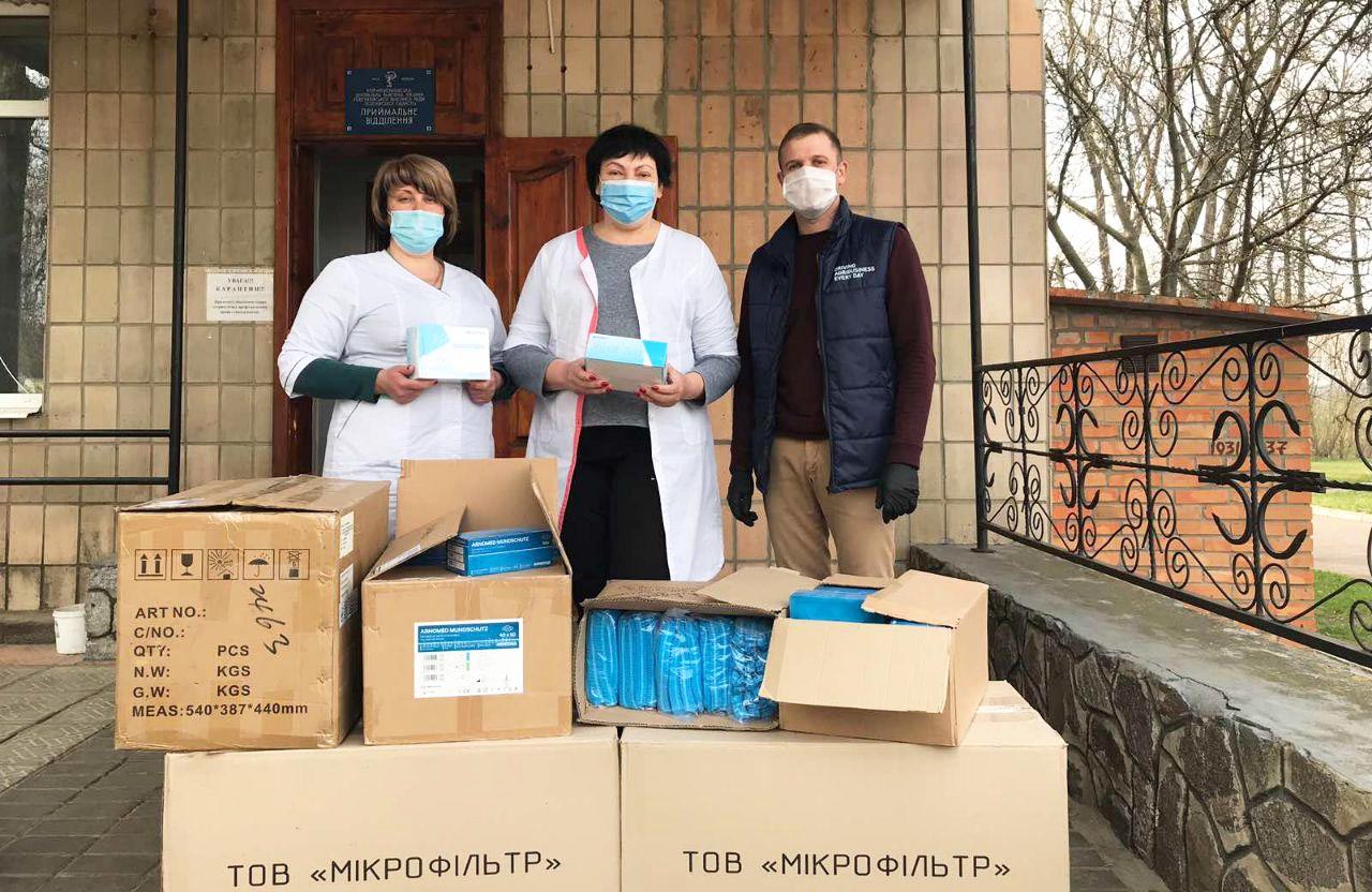 Вісті з Полтави - Кернел передав Полтавським лікарням медикаменти для лікування хворих на коронавірус