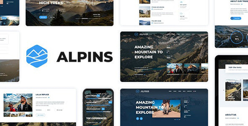 ThemeForest - Alpins v1.1 - Mountain And Hiking Template - 23591915