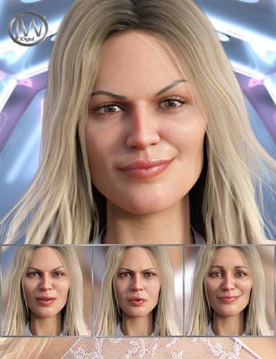 Supermodel   Expressions for Genesis 8 Female and Leisa 8