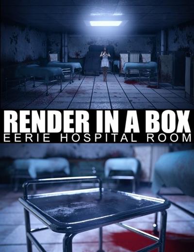 Render In A Box Eerie Hospital Room