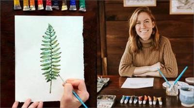 Watercolor in the Woods A Beginner's Guide to Painting the Natural World