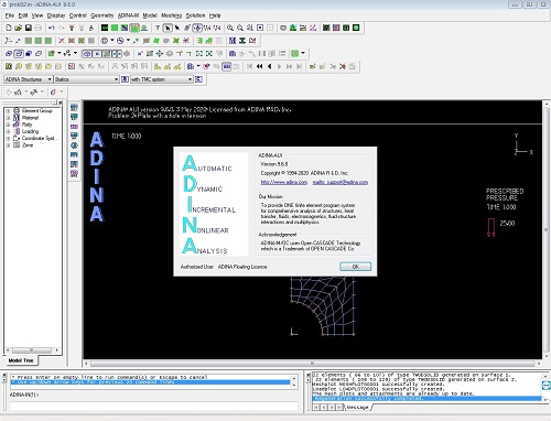 ADINA System 9.6.0 x64 Latest Download