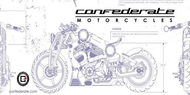 Стиль за дорого: три новинки Confederate Motorcycles