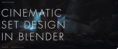 Artstation   Cinematic Set Design in Blender