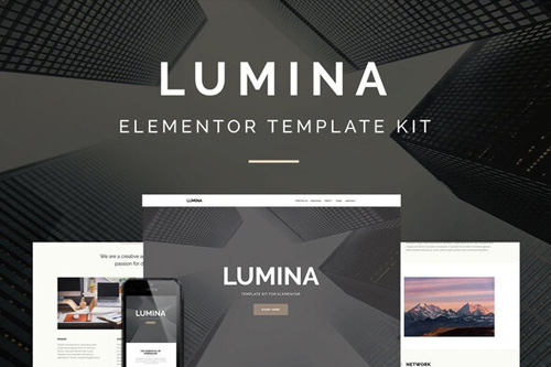 ThemeForest - Lumina v1.0 - Creatives Business Elementor Template Kit - 26256428