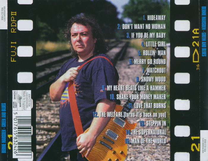Bernie Marsden - Green And Blues (Tribute To Peter Green) (1995)
