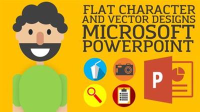 Creating Flat Character & Vector Designs using Microsoft PowerPoint