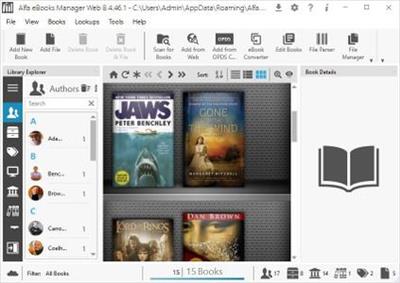 Alfa eBooks Manager Pro  Web 8.4.46.1 Multilingual Portable