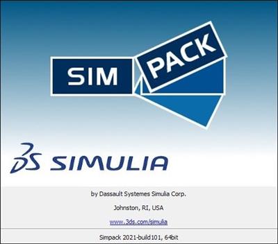Dassault Systemes SIMULIA Simpack 2021.0 (x64)