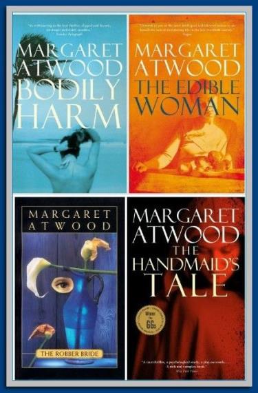 Margaret Atwood collection of books