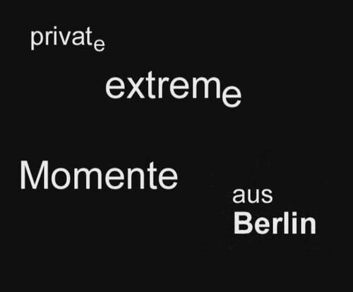 Alex D - Private Extreme Momente aus Berlin GERMAN