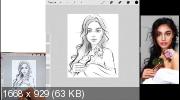 Онлайн-курс по стилизованным портретам в стиле «Масло» на iPad (2019)