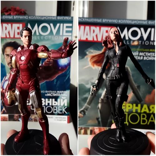 Marvel Movie Collection Посылка №1 - Железный Человек и Черная Вдова