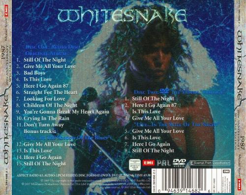 Whitesnake - 20 Аnnivеrsаrу Еditiоn (1987) [2007]
